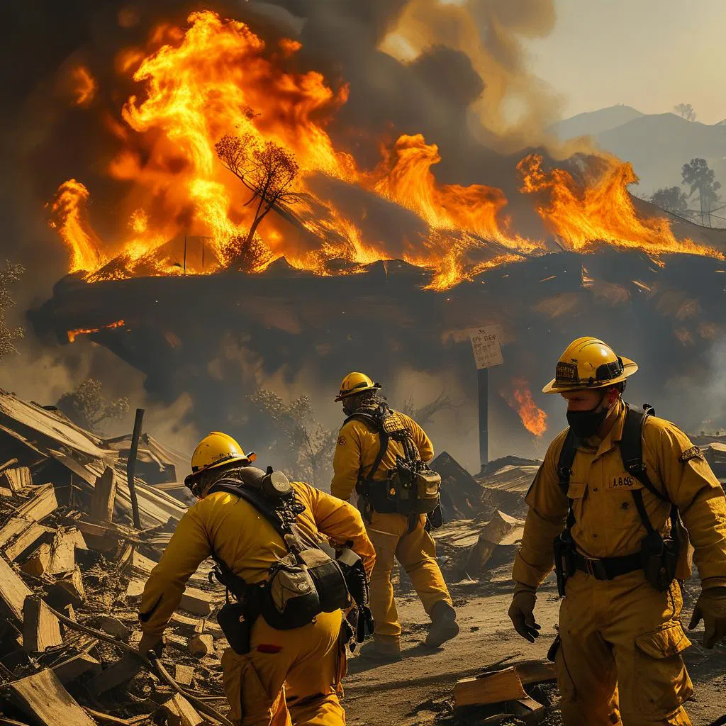 __Tragedy Strikes Los Angeles_ Wildfires Claim 16 Lives Amid Looting Crisis___